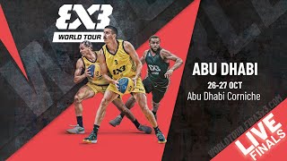 RE LIVE  FIBA 3x3 World Tour Abu Dhabi 2024  Finals [upl. by Ynavoj]