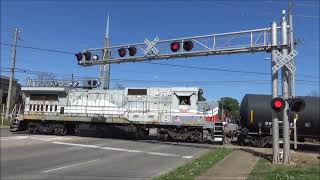 Governors Drive US 431 Railroad Crossing Huntsville AL [upl. by Atteuqal]