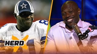 Terrell Owens on why he can still play in the NFL at age 44 Dez Bryants problem  NFL  THE HERD [upl. by Adyela]