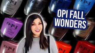 OPI Fall Wonders Nail Polish Collection 2022 Swatch and Review  KELLI MARISSA [upl. by Dorian791]