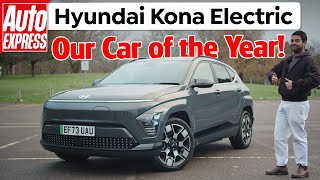 2024 Hyundai Kona Electric review – why this is our Car of the Year [upl. by Ahsiyk]