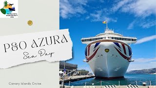 PampO Azura  Canary Islands Cruise  Sea Day  Women in Rock [upl. by Mahgirb117]