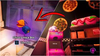 Chicas Voice Box in FNAF RUIN [upl. by Nhguavad]