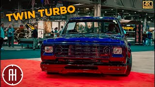 Twin Turbo 1983 DODGE D150 CUSTOM PICKUP [upl. by Yrelle]