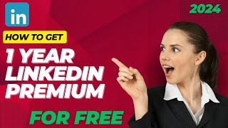 Get 1 Year Linkedin Premium for Free [upl. by Gurevich]