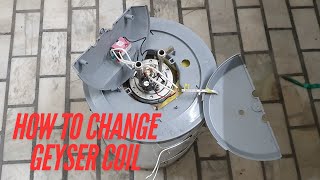 गीजर का कॉइल बदलने का BEST तरीका  How Change Electric Geyser CoilElement  Tarkhan vlogs [upl. by Orodoet]