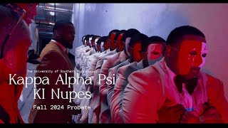 Kappa Alpha Psi Kappa Iota Chapter Fall 2024 Probate [upl. by Terrance117]