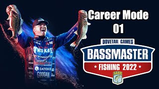 Bassmasters 2022 by dovetail games Career Mode part 1 [upl. by Karita393]