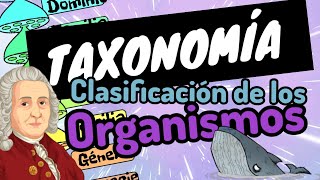 ⚡TAXONOMÍA clasificación de los seres vivos en 3 minutoguía examen unamipncomipems [upl. by Stoffel451]