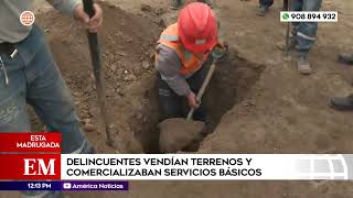 Ventanilla Policía capturó a traficantes de terrenos [upl. by Haletky591]