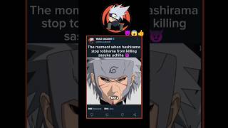 🍥The moment when hashirama stop tobirama from killing sasuke ll😈Sanjivclan Uchihaclan battle😈naruto [upl. by Meean]