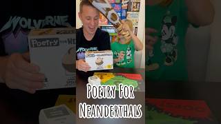 We’re playing Poetry For Neanderthals ExplodingKittensInc gamenight familygame fungame funny [upl. by Alauqahs]