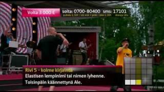 Puhuva Kone feat Elastinen  Puhuva Kone live  särkänniemi [upl. by Ilsa319]