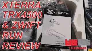 Xterra TRX4500 Treadmill  with Zwift Run Review [upl. by Krasner897]