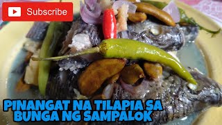 PINANGAT NA TILAPIA SA BUNGA NG SAMPALOK [upl. by Uzial]