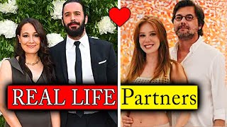 Real Lovers and Husbands of KIRALIK ASK Series Actors  Baris Elcin Omer Defne [upl. by Joly633]