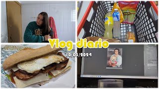 ▶️ Vlog Diario  RECETA DEL CHIVITO  DÍA TRANQUILO EN CASA  Vida real [upl. by Tillie206]