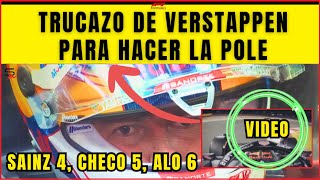 QUALY F1 BAHREIN SERGIO PÃ‰REZ NO UTILIZÃ“ TRUCAZO DE VERSTAPPEN Y REDBULL SAINZ 4 FERNANDO ALONSO 6 [upl. by Armillda337]