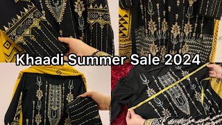 Khaadi Flat 50 Off On Pret Wear amp 30 Off on Unstitched Dresses 🥰 Khaadi Sale Today  SHAZEEN BLOG [upl. by Wenn]