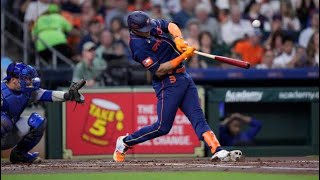 Every Alex Bregman Home run vs Chicago Cubs 5 [upl. by Annaiviv997]