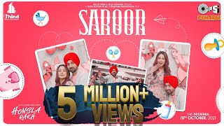 Diljit Dosanjh  Saroor  Honsla Rakh  Shehnaaz Gill Sonam Bajwa  Happy Raikoti Avvy Sra [upl. by Ecnedac]