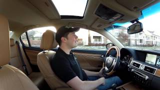 Real Videos 2013 Lexus GS 450h the Economical Sports Sedan Review [upl. by Aikkan]