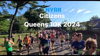 NYRR Citizens Queens 2024 10K Run  Full Course [upl. by Eatnoed]