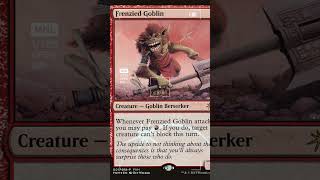 MTG Foundations Standard Goblins Deck Tech Preview Mtgshorts [upl. by Hammond]