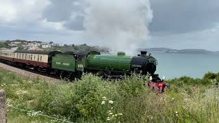 61306 and 47810 at goodrington sands in 2024 [upl. by Ayekal]