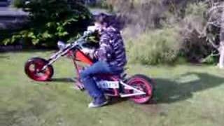 mini chopper burnout [upl. by Hamid]