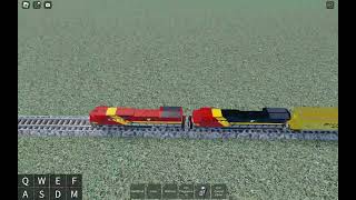 awvr 777 freight train testing [upl. by Sihonn348]