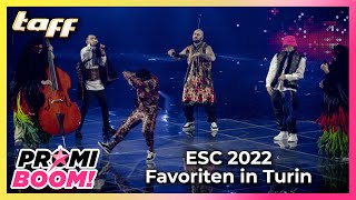 ESC 2022 Das sind die Favoriten in Turin  taffxPromiboom  ProSieben [upl. by Llemij]