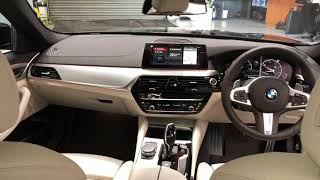 2019 BMW 520d M Sport Twin Turbo  Interior amp Exterior Walk Around [upl. by Nus]