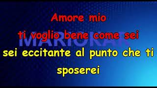 Fabio Concato Rosalina karaoke [upl. by Avaria]