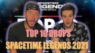 TOP 10 DROPS  SPACETIME LEGENDS 2021 BEATBOX РЕАКЦИЯ  REACTION FROM RUSSIA [upl. by Magdalen]