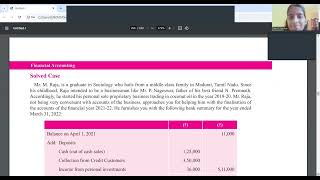 SOLVED CASE PLUS NUMERICAL PROBLEM 6 INCOMPLETE RECORDS  SINGLE ENTRY SYSTEM  CMA INTER [upl. by Bast]