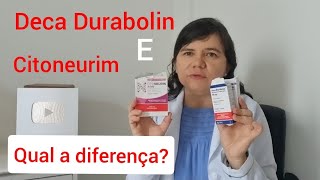 Deca durabolin e citoneurin injetavel qual a diferença [upl. by Karola133]