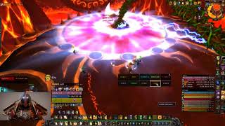 Ragnaros Heroic 10 man  Holy Paladin solo heal [upl. by Eceinhoj741]