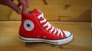 Converse All Stars Chuck Taylor High Red [upl. by Sair]