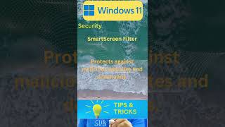 Windows 11 SmartScreen Filter Windows11 Windows11Features paddyMaddy [upl. by Ailiec]