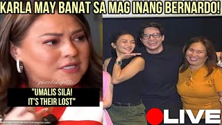 KARLA ESTRADA PINA TAMAAN ang MAG INANG KATHRYN at MIN BERNARDO• Karla BINIDA SI DANIEL [upl. by Hapte]