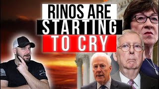 HAPPENING NOW RINOs Run To Liberal Media To CRY About Threats Of Getting Primaried GOOD [upl. by Aihseket]