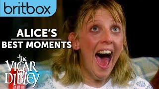 Alice Tinkers Best Moments  The Vicar of Dibley [upl. by Cirle258]