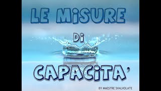 MISURE DI CAPACITA [upl. by Ahsirtak]