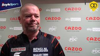 RAYMOND VAN BARNEVELD RAW AND EMOTIONAL SORRY FOR MY BEHAVIOUR IN THESE LAST YEARS [upl. by Cozmo]