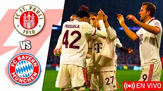 FC St Pauli vs Bayern Munich en vivo  Bundesliga Jornada 10 [upl. by Nnylsoj]