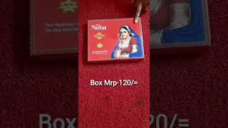 Neha Herbal Mehandi Cone Wholesale Price  wholesale nehacone nehaherbal mehndi viral review [upl. by Nodnar]