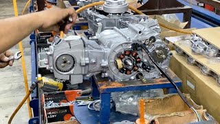 70cc Motorcycle Engine Assembling [upl. by Adnwahsat]