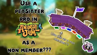 Use what as a non member Animal jam glitch [upl. by Kakalina376]