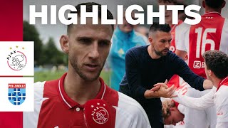 First game of the preseason 🤝  Highlights amp reactions Ajax  PEC Zwolle  Friendly [upl. by Araf334]